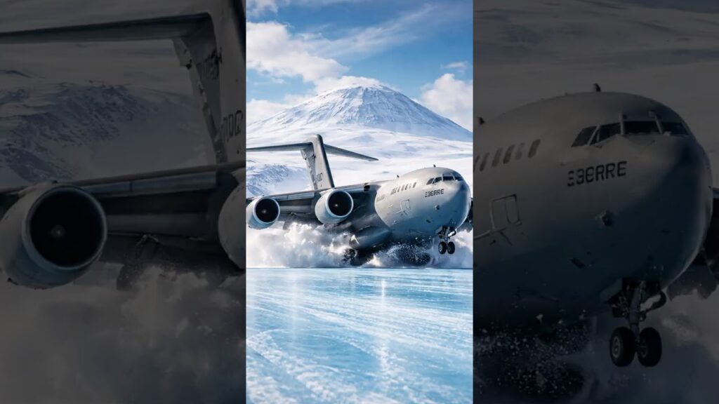 C-17 Blue Ice Runway: Landing on Frozen Water