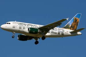 Airbus A318 aircraft manufactured by Airbus