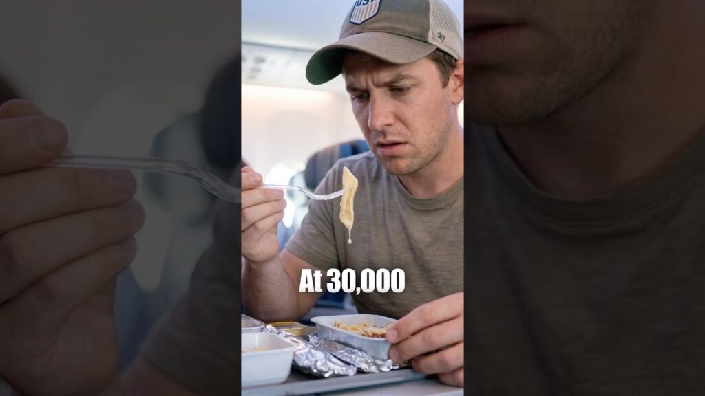 Why Plane Food Tastes Like Cardboard