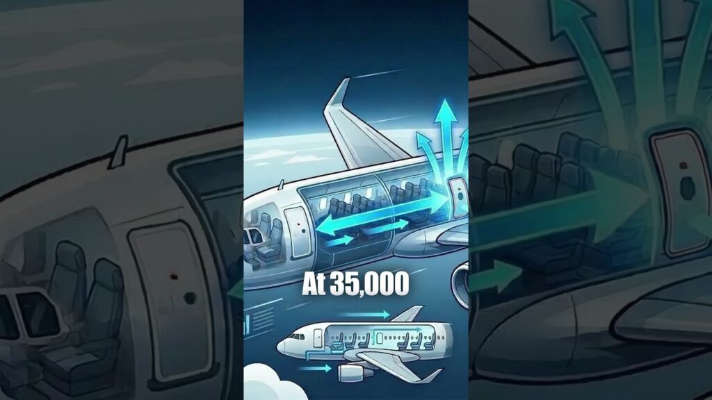 Why Airplane Doors are Locked by Physics