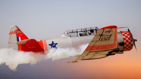North American T-6 Texan aircraft manufactured by North American Aviation