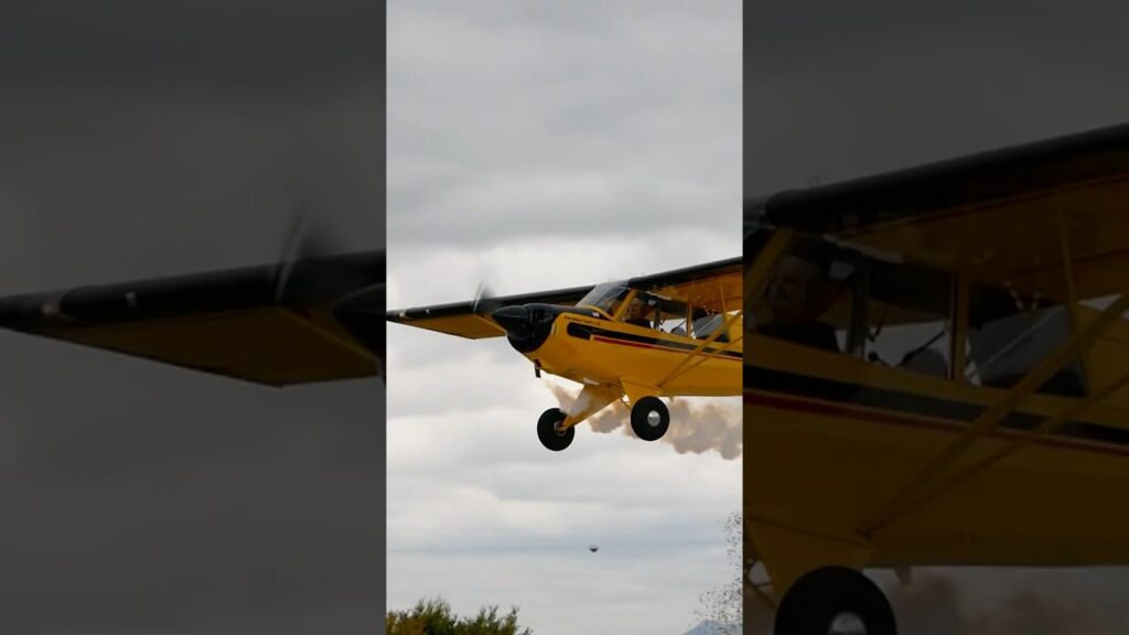 Epic Ribbon Cut! – Aviat Husky A-1B #airshow