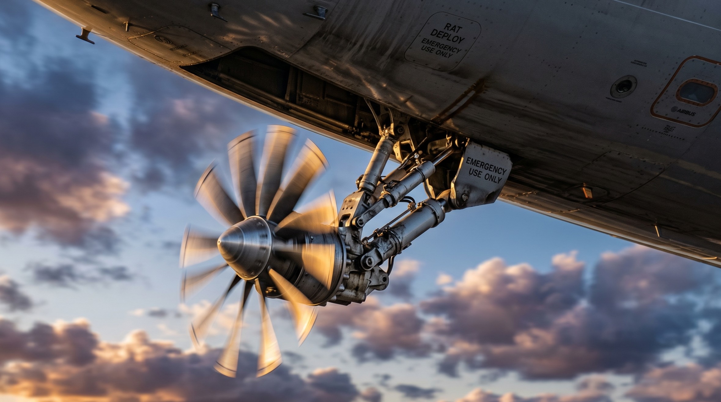 A320 RAT Deployment: Emergency Flight Control Failsafe