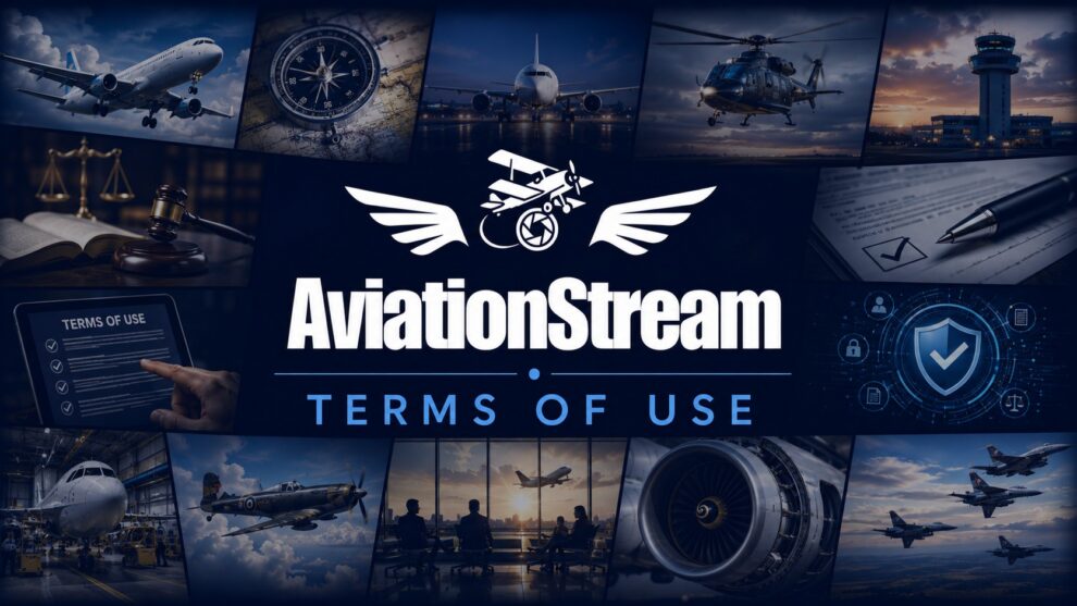 AviationStream Terms of Use and website usage rules