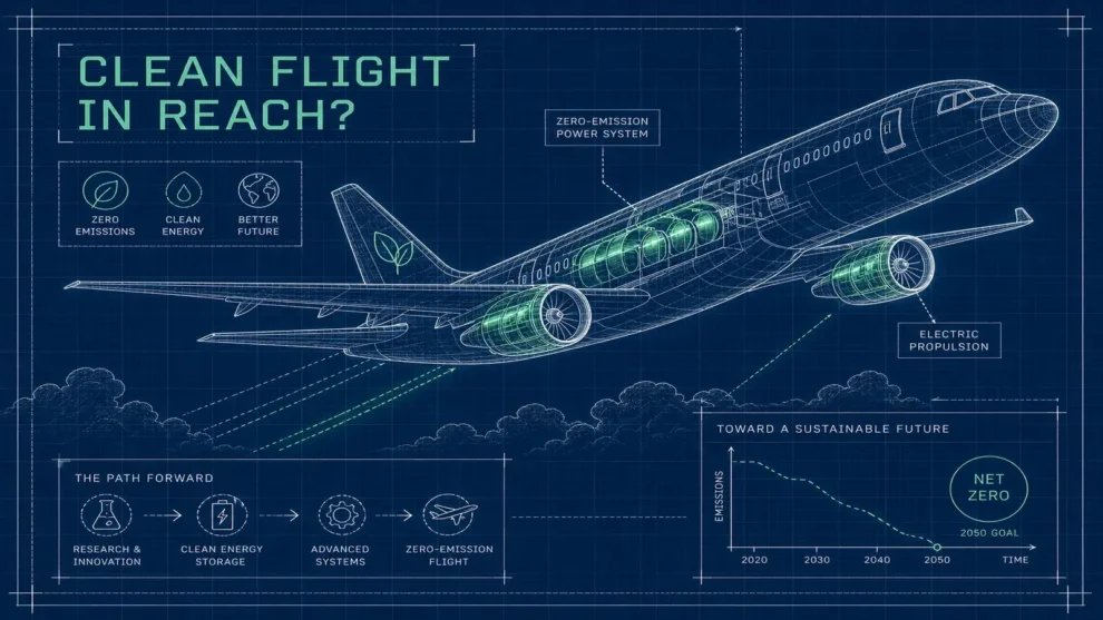 zero emission aircraft how close