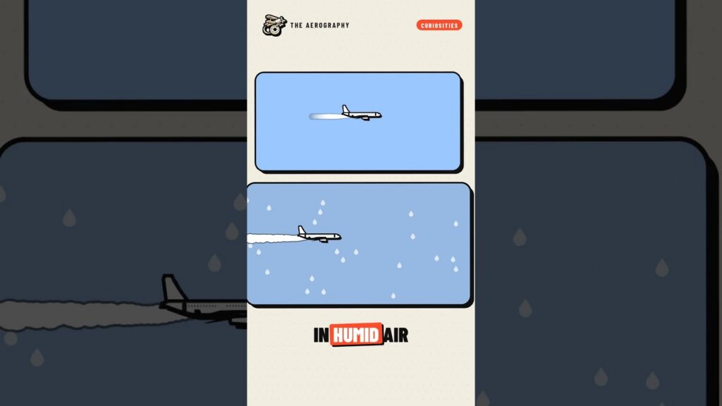 Why Do Planes Leave White Lines in the Sky?